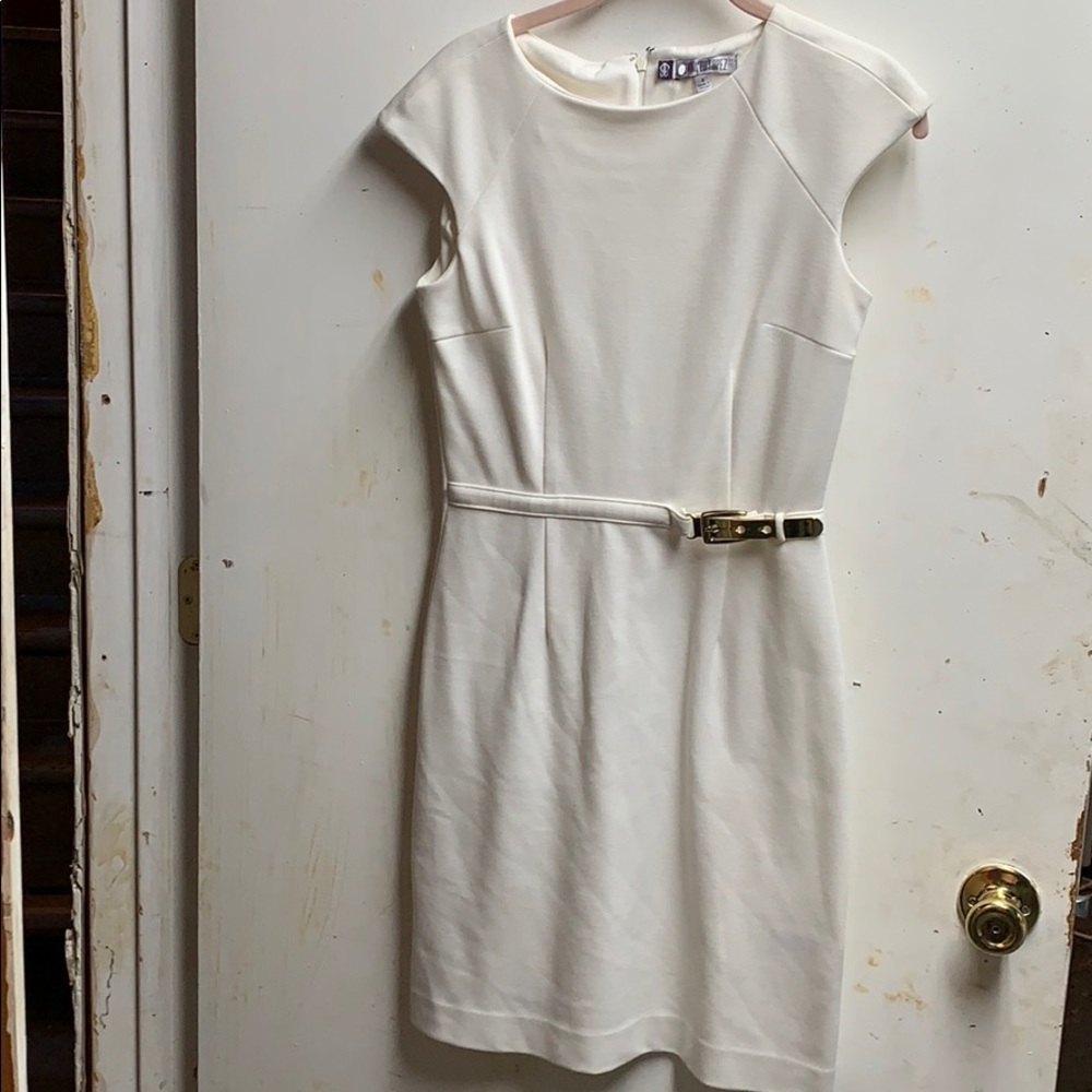 Cream Dress